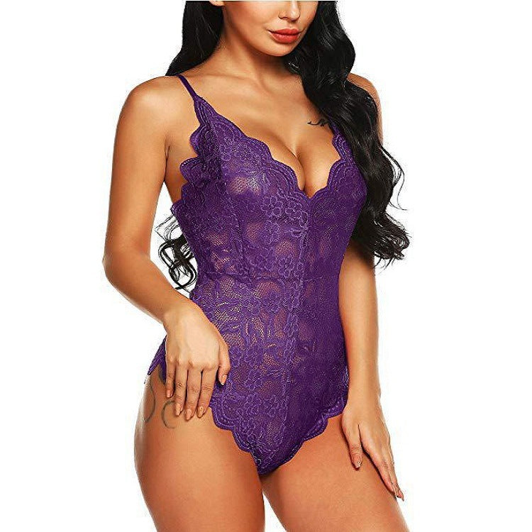 Mathilde · HZ IN-180 — Lace Bodysuit