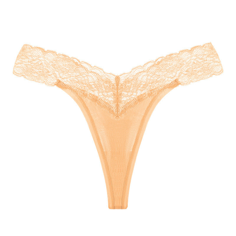 Rouge · HZ IB-01 — Low-Rise Lace Thong