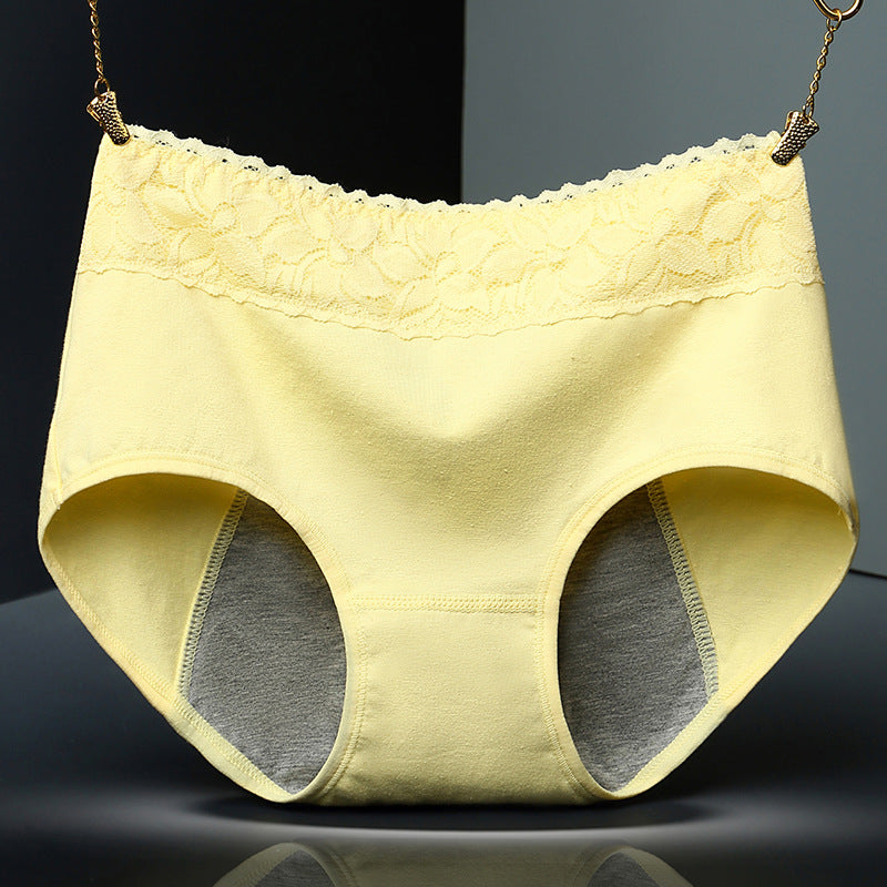 Coco · HZ IB-48 — Seamless Cotton Lace Thong