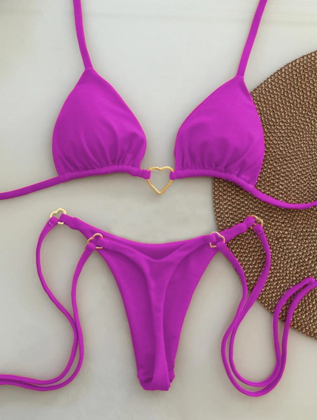Cobalt · HZ SW-112 — tie-side lace-up bikini