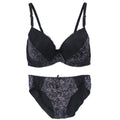 Ruban · HZ IN-201 — Satin Bow Lace Set