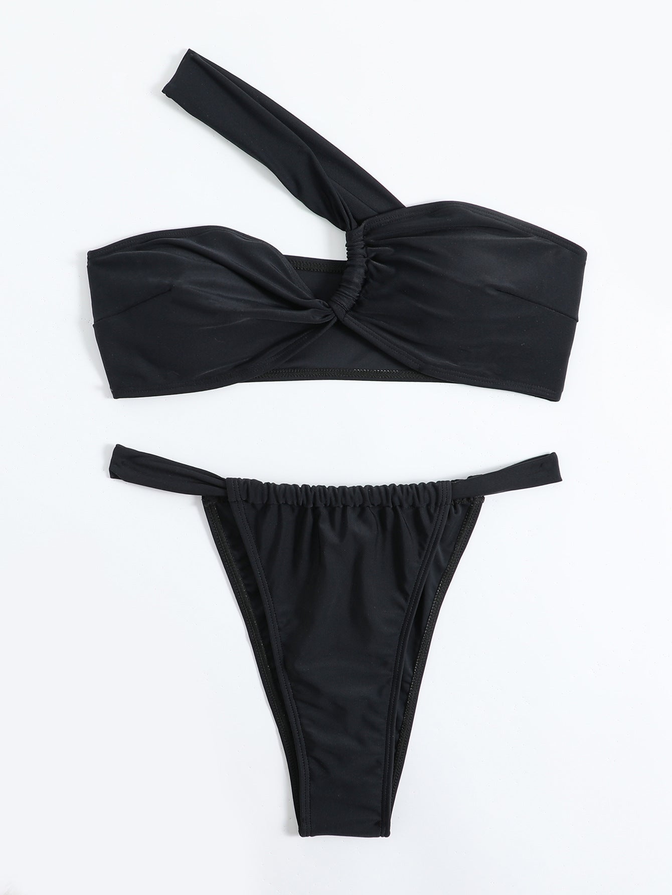 Cannes · HZ SW-46 — One-Shoulder Set