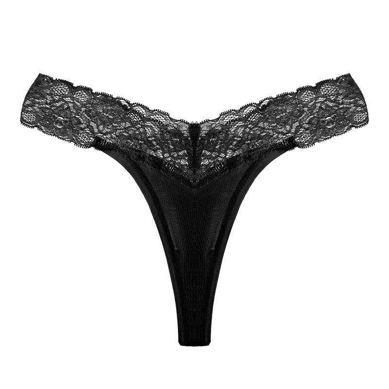Rouge · HZ IB-01 — Low-Rise Lace Thong