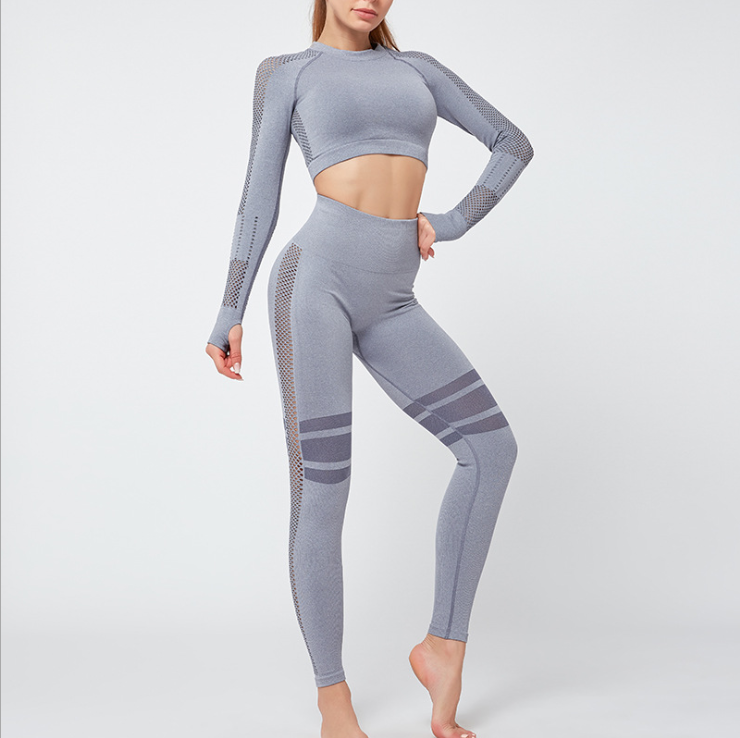 Étain · HZ AC-17 — high-waist legging set