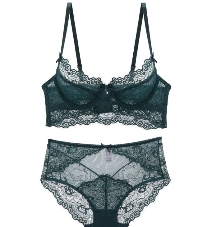Isaure · HZ IN-166 — Ultra-Thin Lace Set