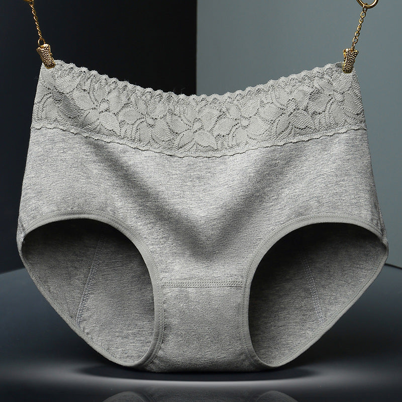 Coco · HZ IB-48 — Seamless Cotton Lace Thong