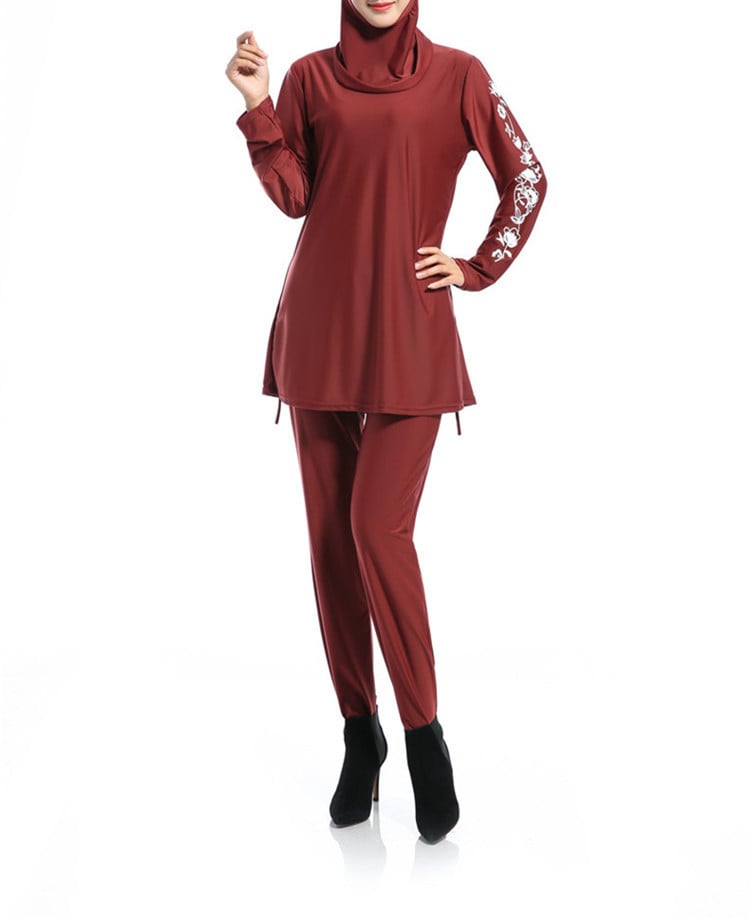 Calla · HZ SX-18 — plain nylon sport one-piece