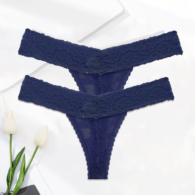 Fleur · HZ IB-06 — Lace Thong