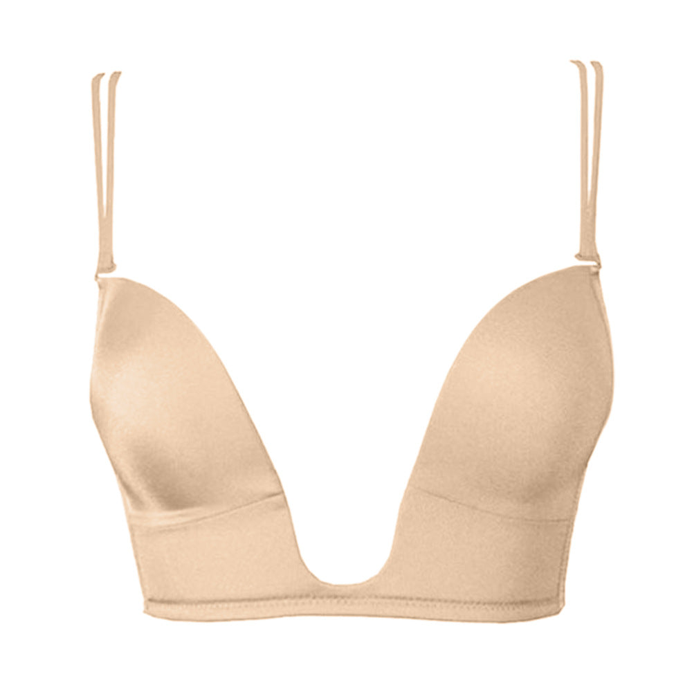 Vellum · HZ IX-35 — seamless moulded-cup bra with detachable straps