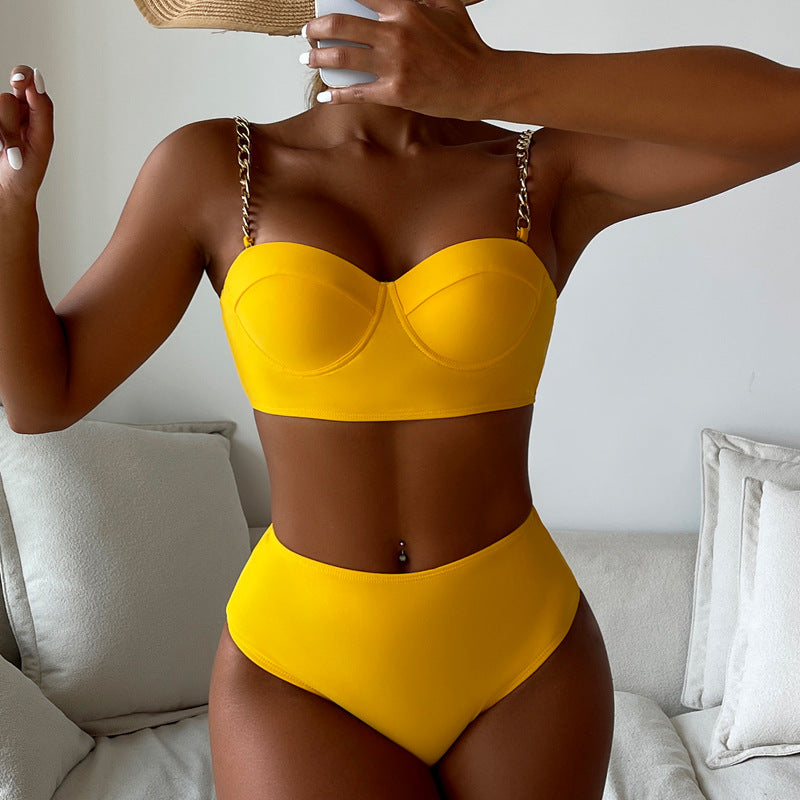 Sol · HZ SW-15 — Black High-Waist