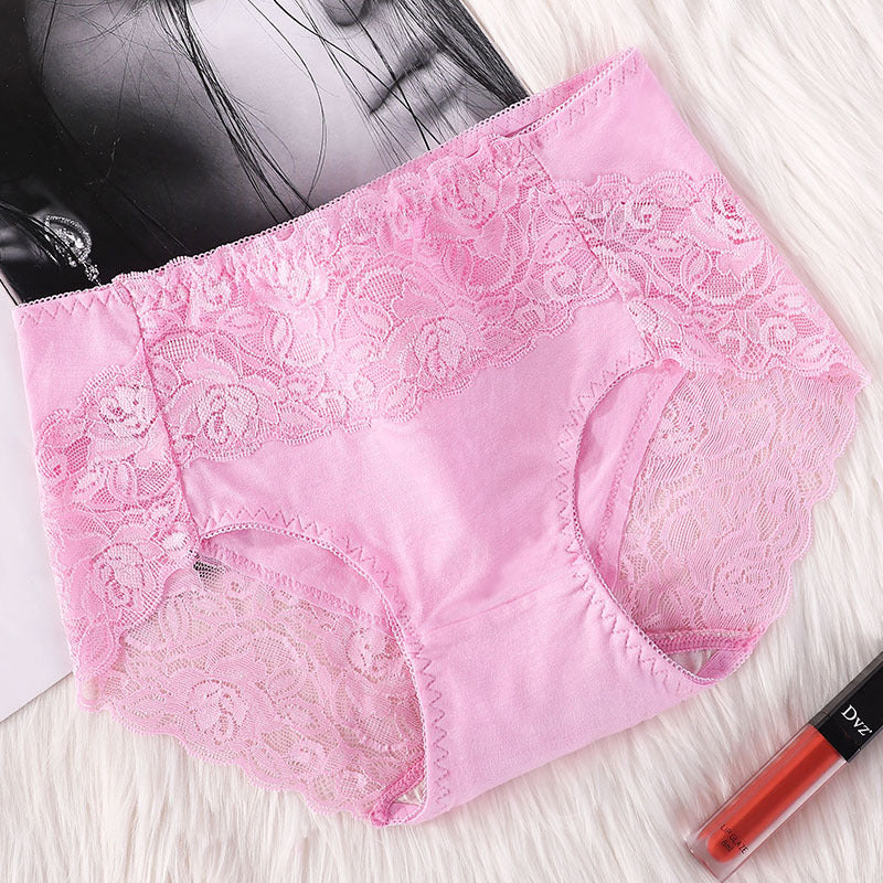 Nuit · HZ IB-19 — High-Waist Lace Brief