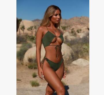 Paros · HZ SW-104 — High-Waist Set