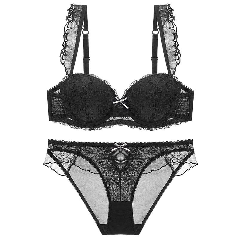 Bérénice · HZ IN-212 — Ruffled Lace Set