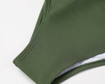 Nova · HZ SX-11 — ribbed off-shoulder bikini