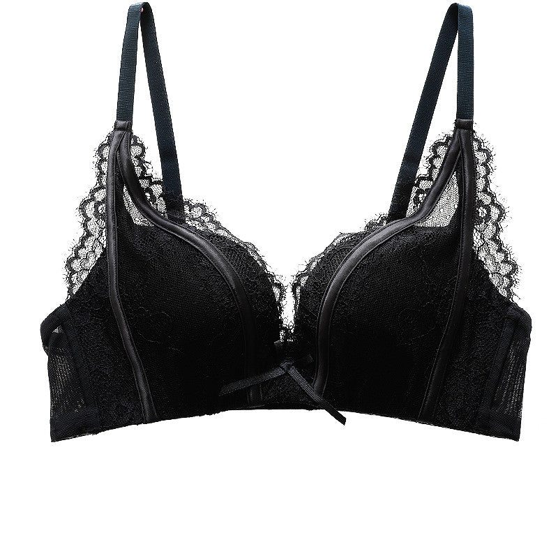 Muse · HZ IN-06 — push-up lace bra & brief set
