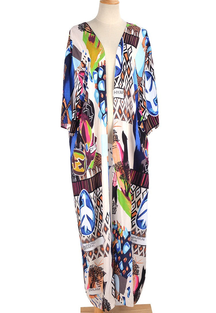 Sable · HZ SX-20 — cotton beach cardigan