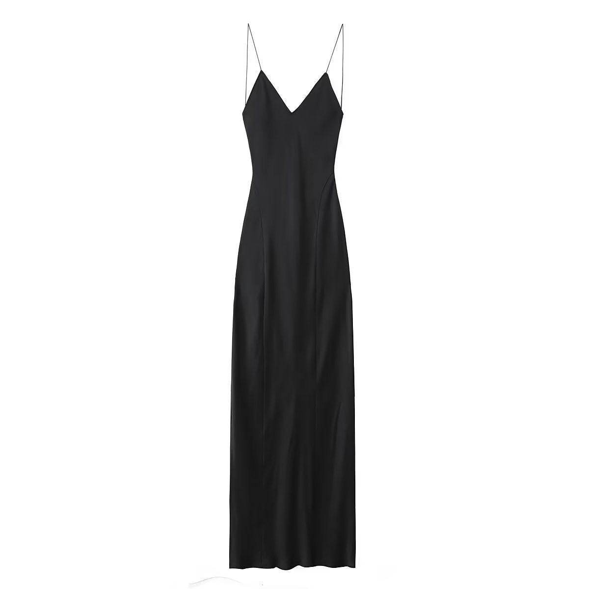 Saint-Tropez · HZ SD-20 — bias satin slip midi