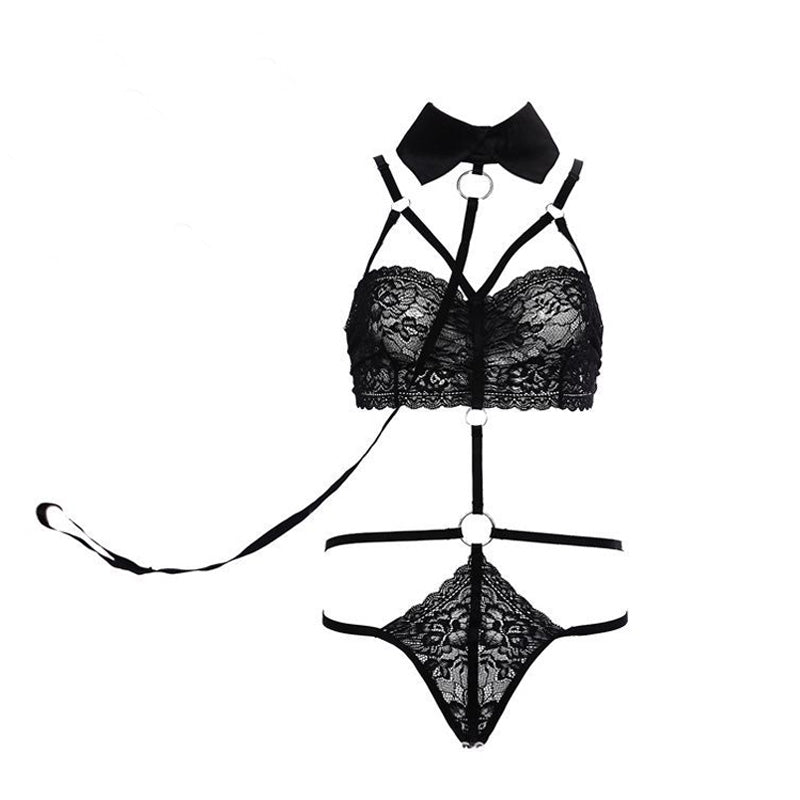 Adrienne · HZ IN-175 — Sheer Lace Bodysuit