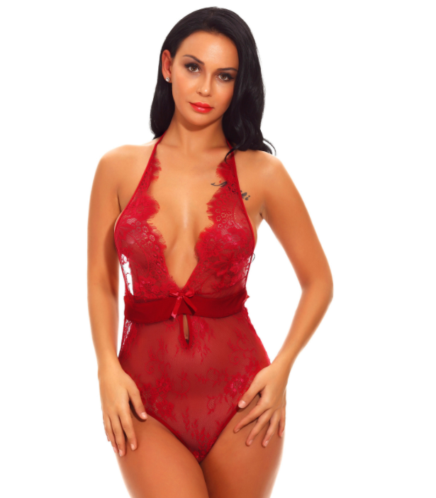 Belle · HZ IB-61 — lace bodysuit