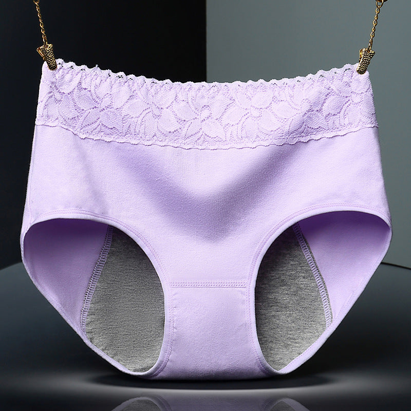 Coco · HZ IB-48 — Seamless Cotton Lace Thong