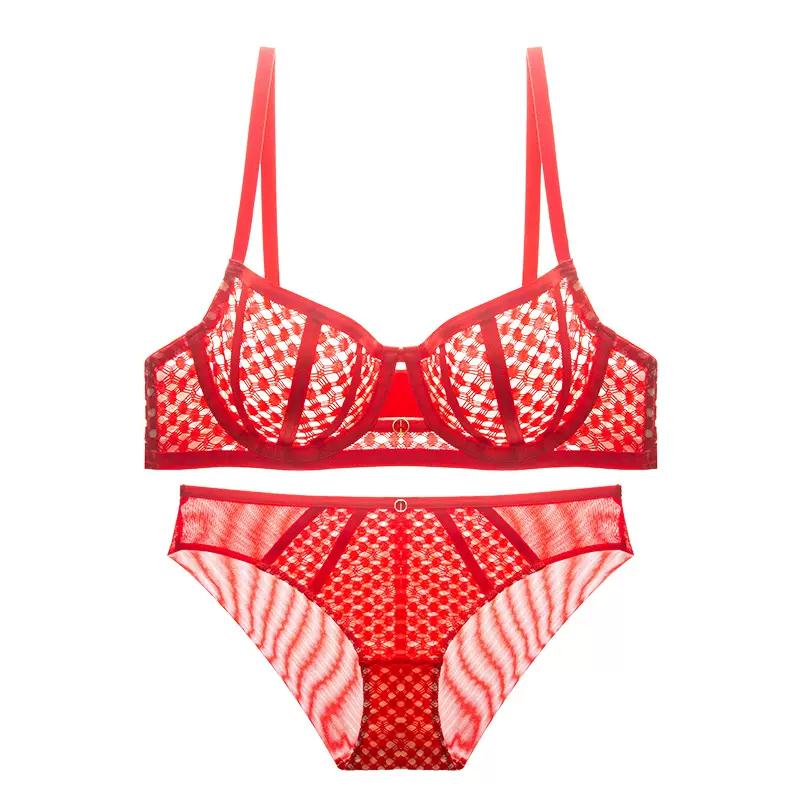 Lumen · HZ IN-10 — contrast-tone lace set