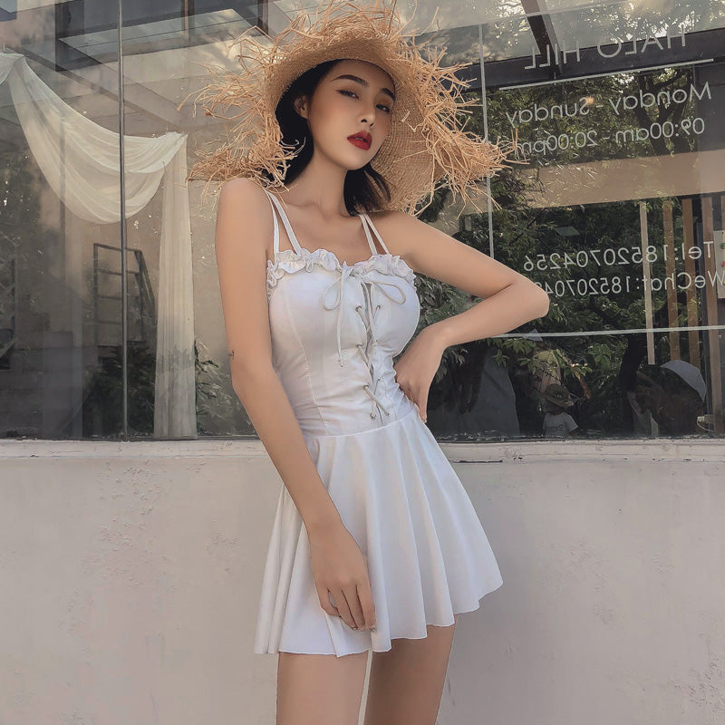 Sirène · HZ SO-81 — Sculpted Swim Dress