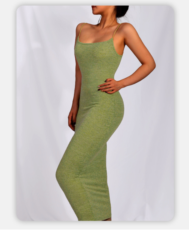 Mykonos · HZ SD-15 — strapless tube maxi