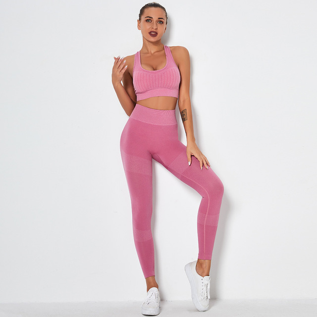 Colette · HZ AC-25 — high-waist seamless set