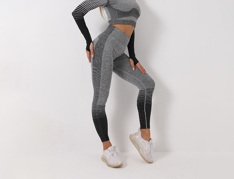 HIPEAZ Écorce long-sleeve set — Grey colourblock, headless