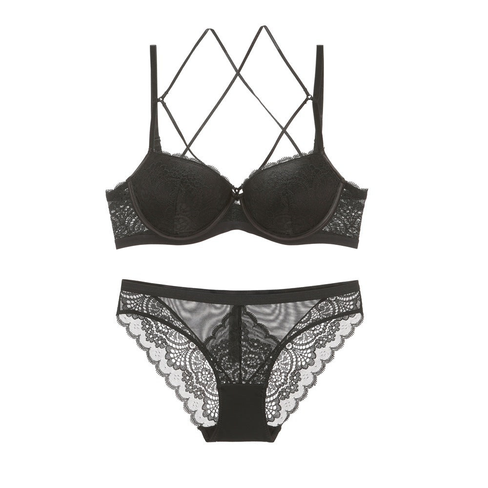 Coco · HZ IN-117 — Embroidered Lace Set