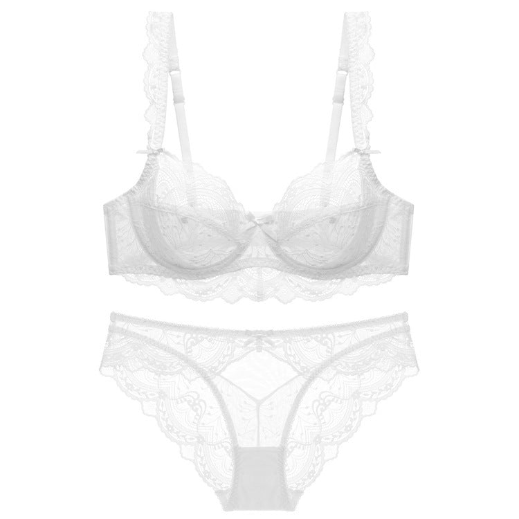 Vesper · HZ IN-25 — ultra-thin lace bra & brief set
