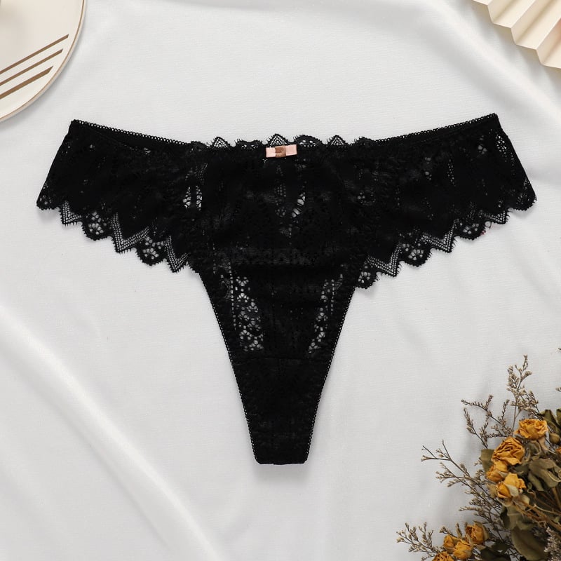 Muse · HZ IB-58 — breathable lace thong