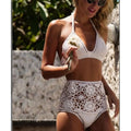 Anguilla · HZ SW-85 — High-Waist Crochet Set