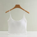 Neve · HZ IX-34 — cotton seamless camisole with built-in bra