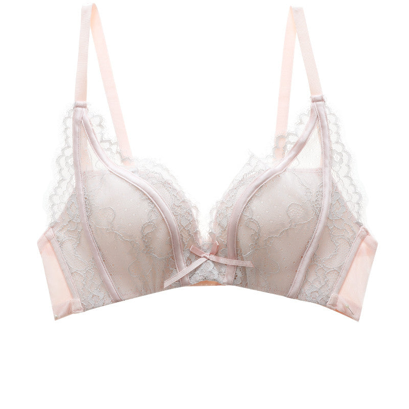Muse · HZ IN-06 — push-up lace bra & brief set
