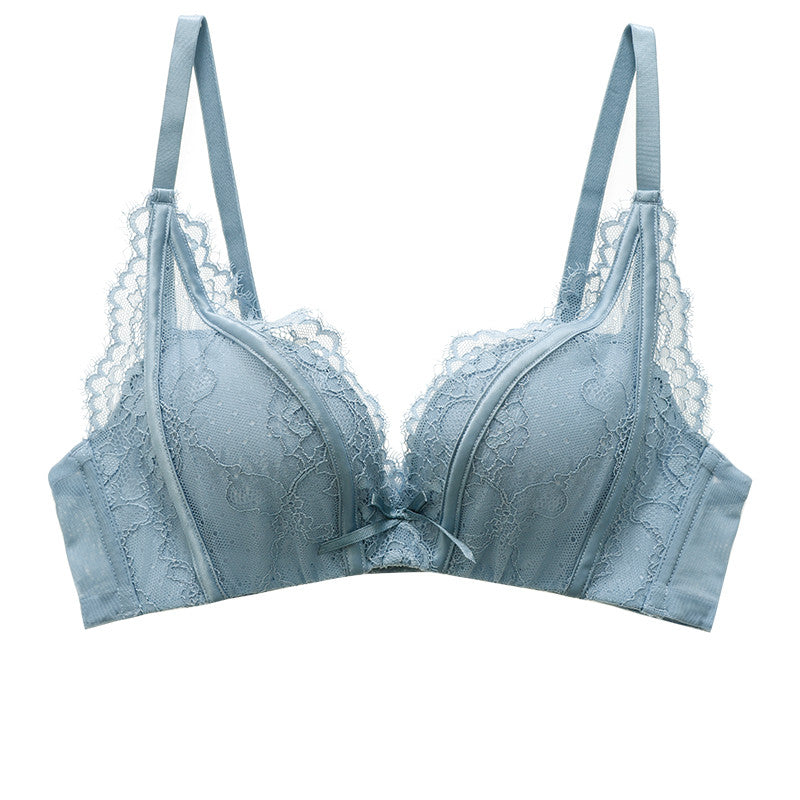 Muse · HZ IN-06 — push-up lace bra & brief set