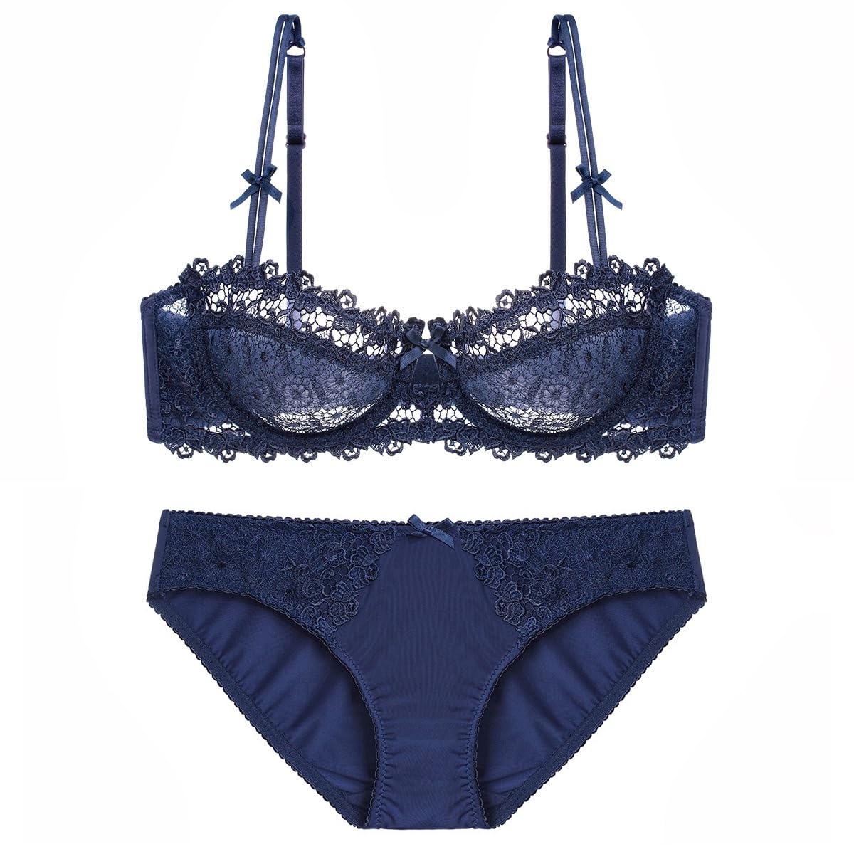 Camille · HZ IN-105 — Sheer Lace Set