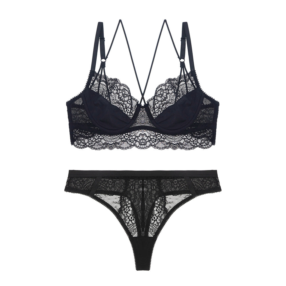 Séraphine · HZ IN-131 — High-Waist Lace Set