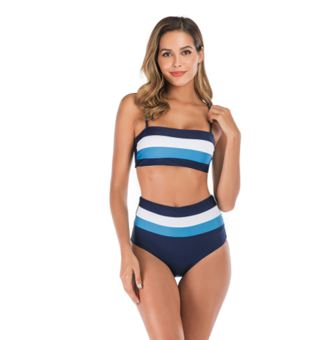 United Kingdom · HZ NA-09 — blue colour-block bikini