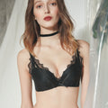 Muse · HZ IN-06 — push-up lace bra & brief set