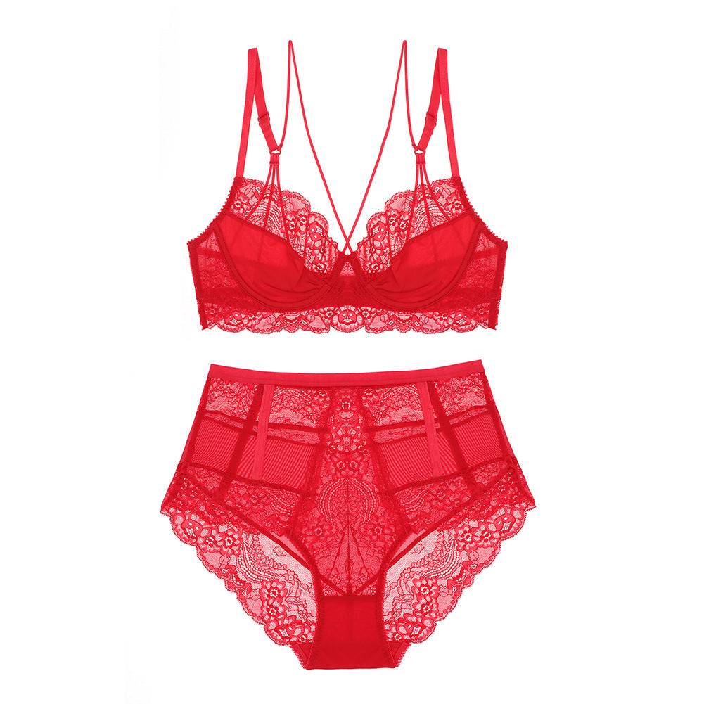 Séraphine · HZ IN-131 — High-Waist Lace Set