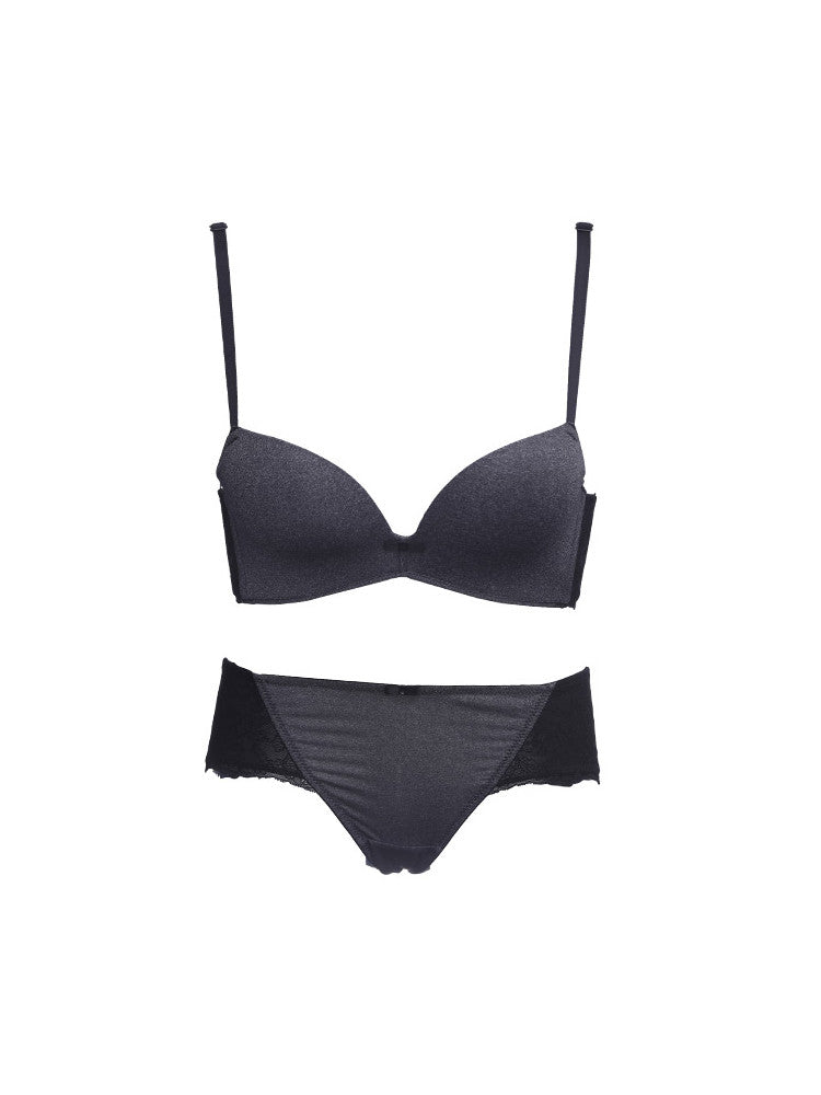Odette · HZ IN-100 — Satin-Cup Lace Set