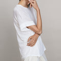 Dune · HZ TP-02 — cotton-linen crew tee