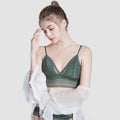 Rouge · HZ IN-29 — French lace bralette & brief set