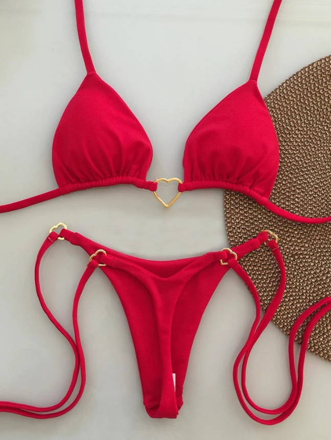 Cobalt · HZ SW-112 — tie-side lace-up bikini