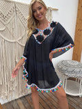 Zakynthos · HZ SD-24 — crochet cover-up dress