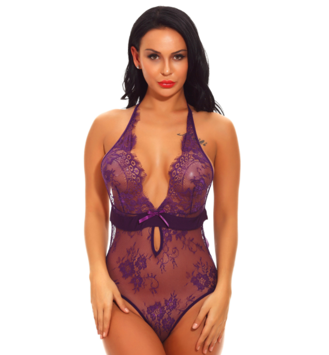 Belle · HZ IB-61 — lace bodysuit