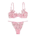 Amélie · HZ IN-126 — Embroidered Lace Set