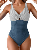 Ibiza · HZ SO-74 — ruched twist-front one-piece