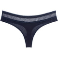Belle · HZ IB-55 — cotton lace-trim low-rise brief